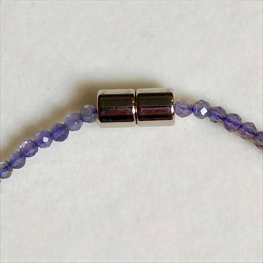 Iolite | Faceted Gemstone Bracelet