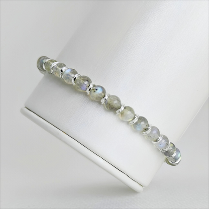 Midnight Veil| Labradorite Bracelet