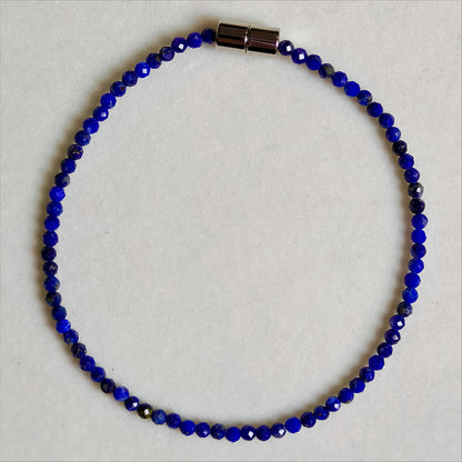 Lapis Lazuli | Faceted Gemstone Bracelet