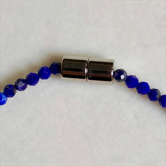 Lapis Lazuli | Faceted Gemstone Bracelet