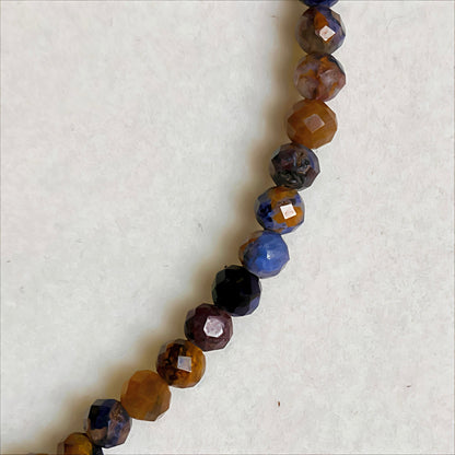 Pietersite | Faceted Gemstone Bracelet