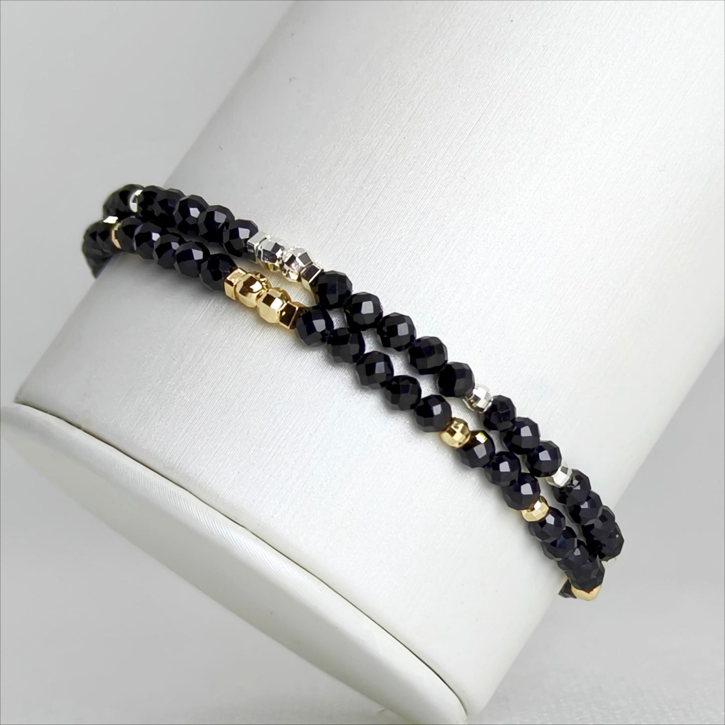 Midnight Ward | Black Spinel Bracelet