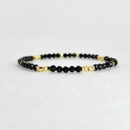 Midnight Ward | Black Spinel Bracelet