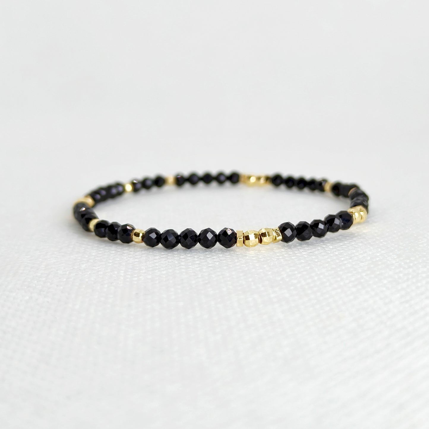 Midnight Ward | Black Spinel Bracelet