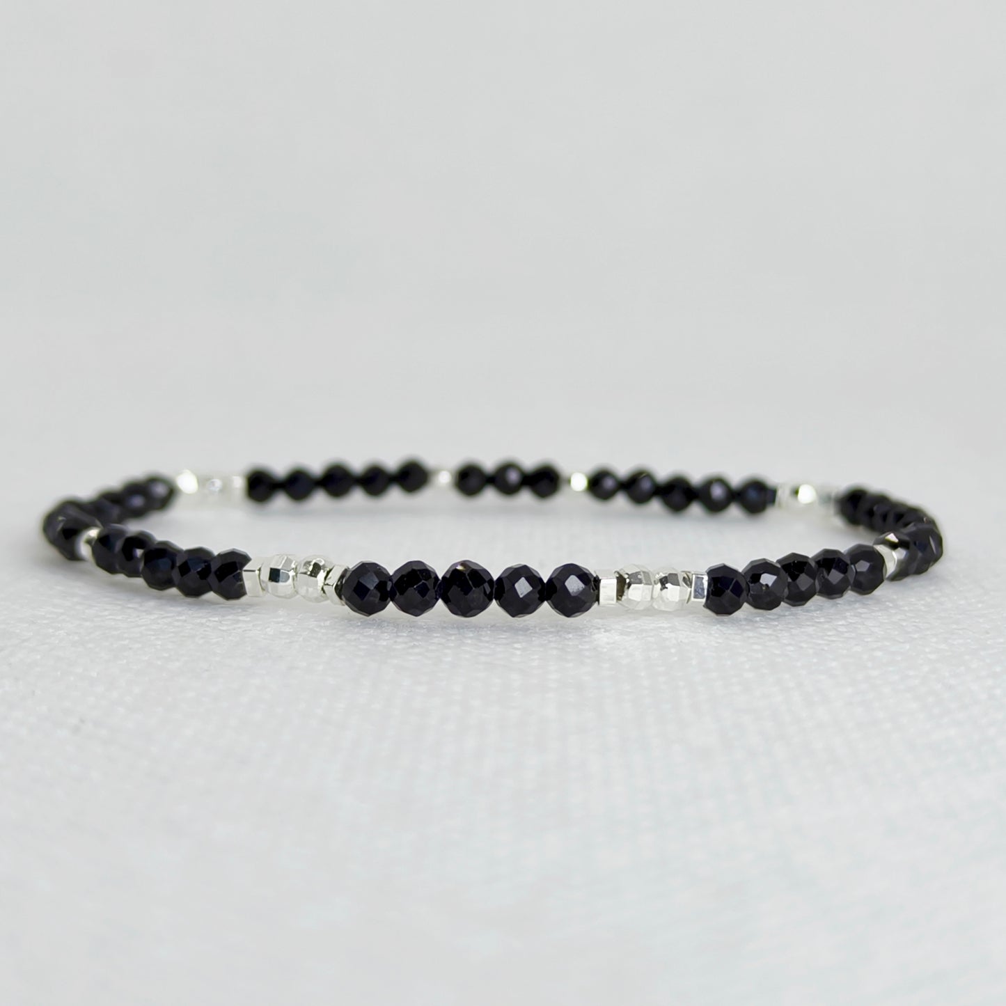 Midnight Ward | Black Spinel Bracelet