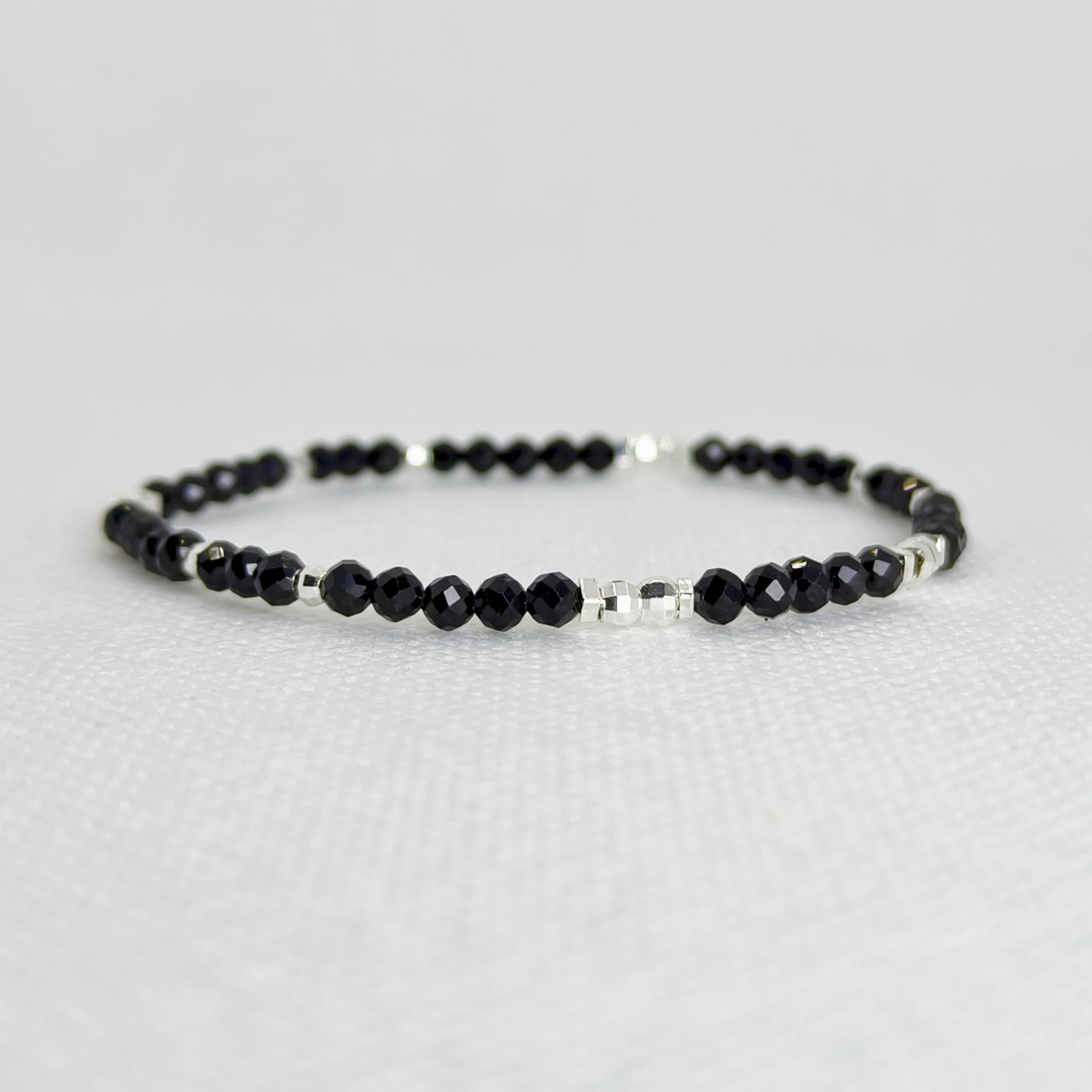 Midnight Ward | Black Spinel Bracelet