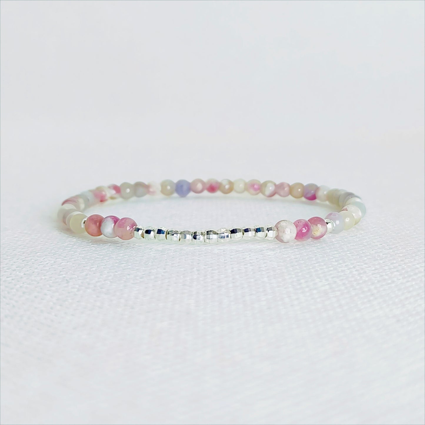 Aurora Bloom | Pink Tourmaline Bracelet