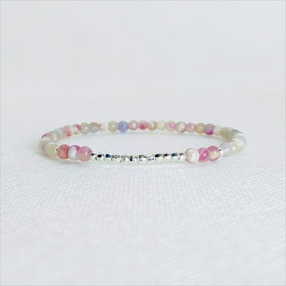 Aurora Bloom | Pink Tourmaline Bracelet