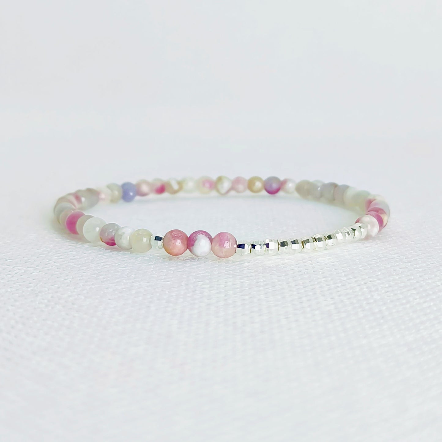 Aurora Bloom | Pink Tourmaline Bracelet
