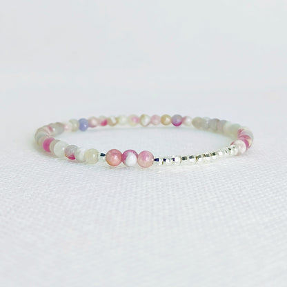 Aurora Bloom | Pink Tourmaline Bracelet