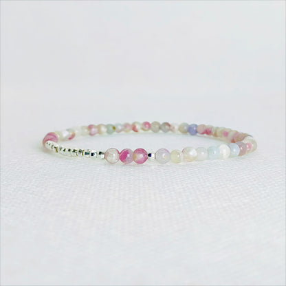 Aurora Bloom | Pink Tourmaline Bracelet