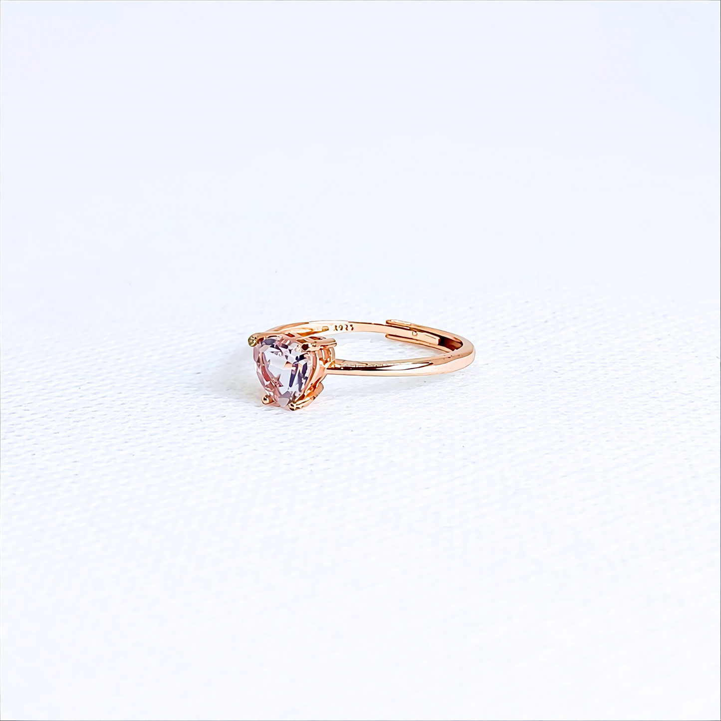 Blushspell | Lavender Amethyst Heart Ring