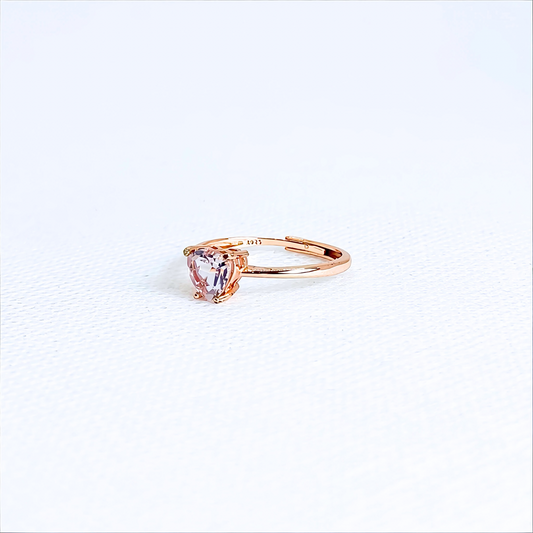 Blushspell | Lavender Amethyst Heart Ring
