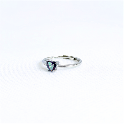 Mystveil | Mystic Topaz Heart Ring