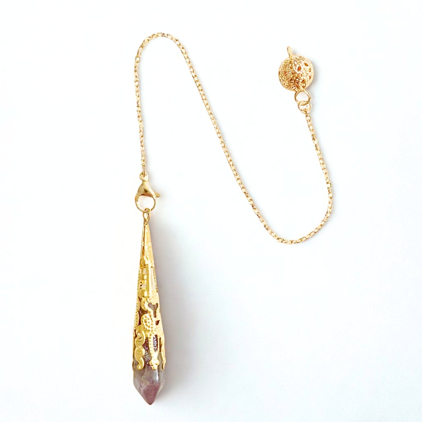 Mystic Drop Pendulum | Natural Crystals