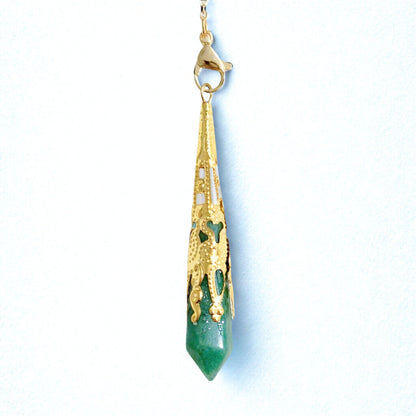 Mystic Drop Pendulum | Natural Crystals