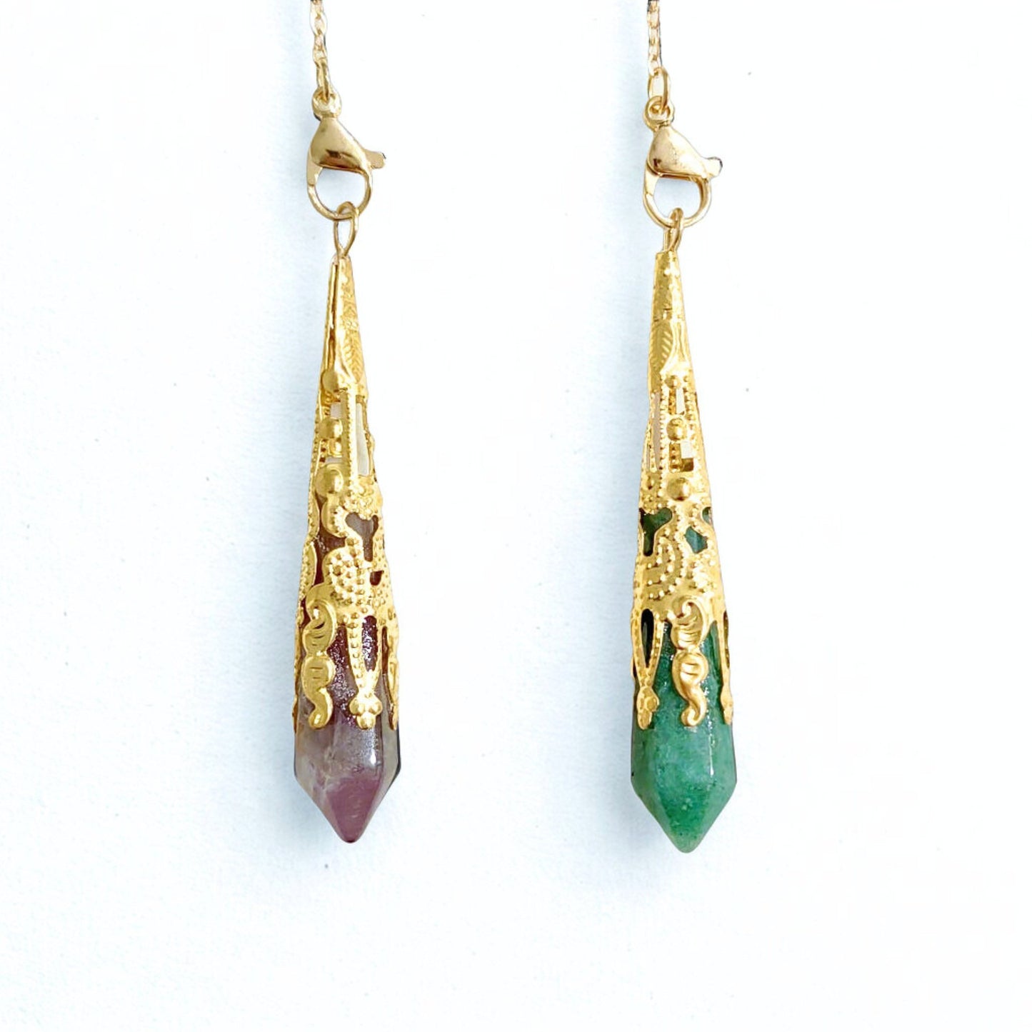 Mystic Drop Pendulum | Natural Crystals
