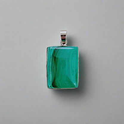 Forest Current | Malachite Pendant