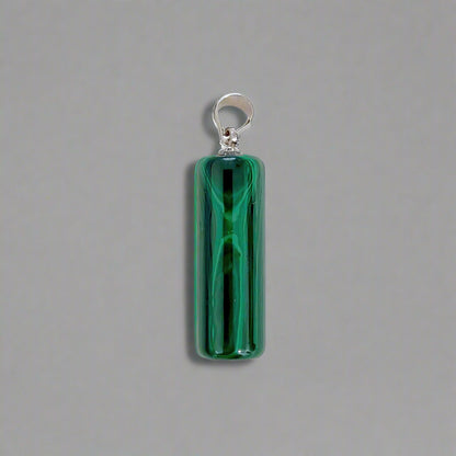 Verdant Column | Malachite Pendant