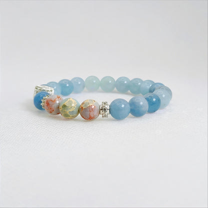 Mistblue Dawn | Morganite Bracelet