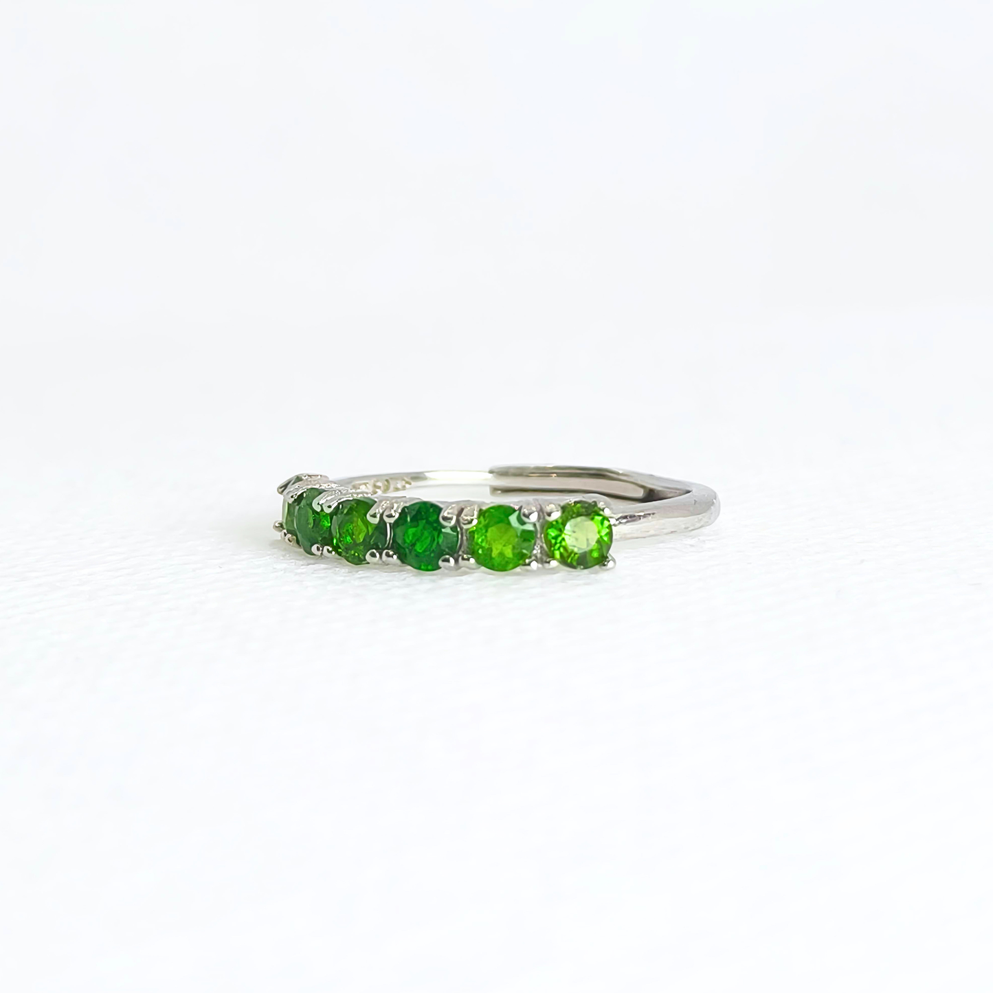 Verdant Linea | Diopside Ring