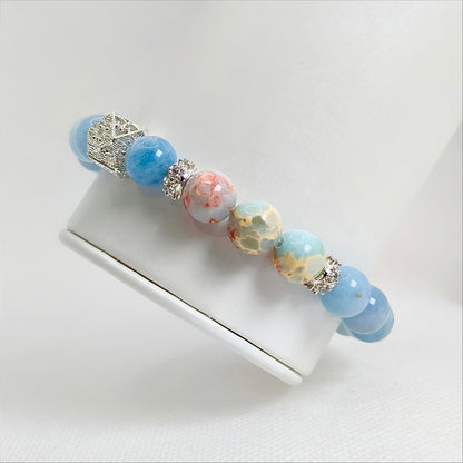 Mistblue Dawn | Morganite Bracelet