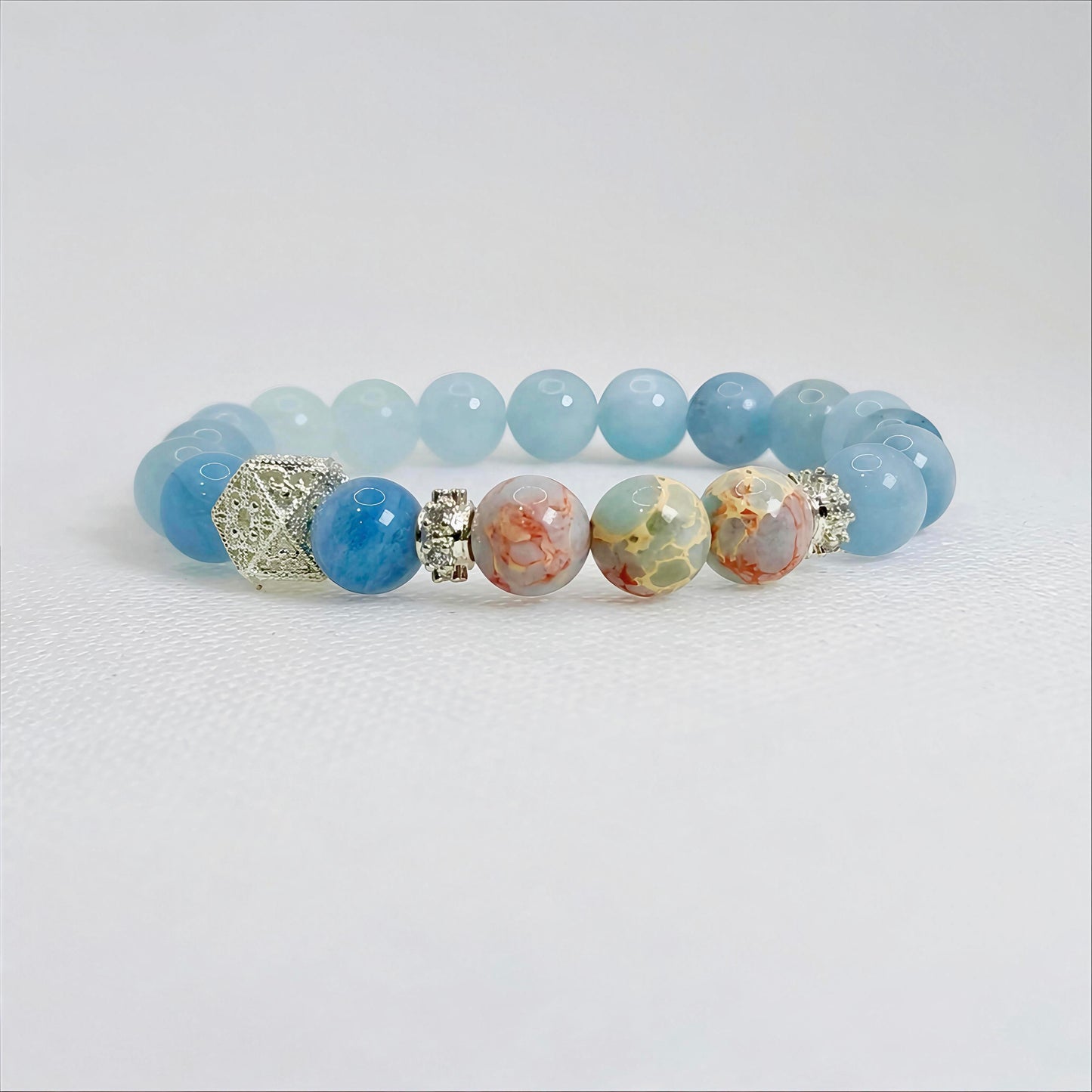 Mistblue Dawn | Morganite Bracelet