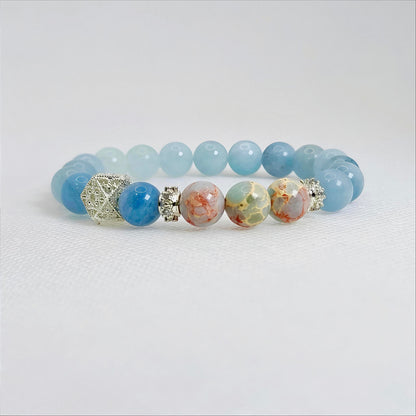 Mistblue Dawn | Morganite Bracelet