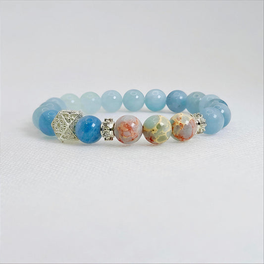 Mistblue Dawn | Morganite Bracelet