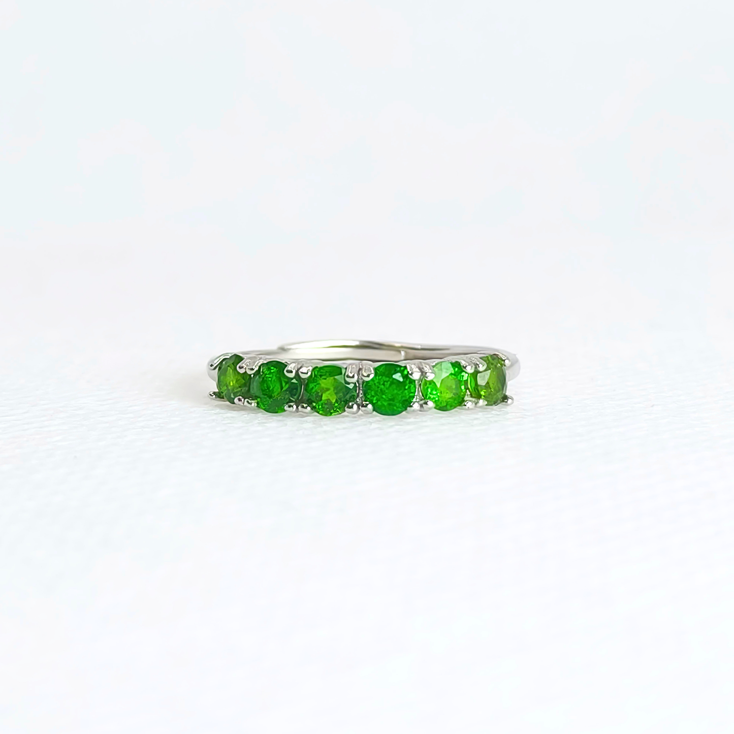 Verdant Linea | Diopside Ring