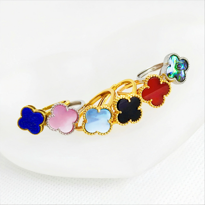 Celestial Clover | Gemstone Ring