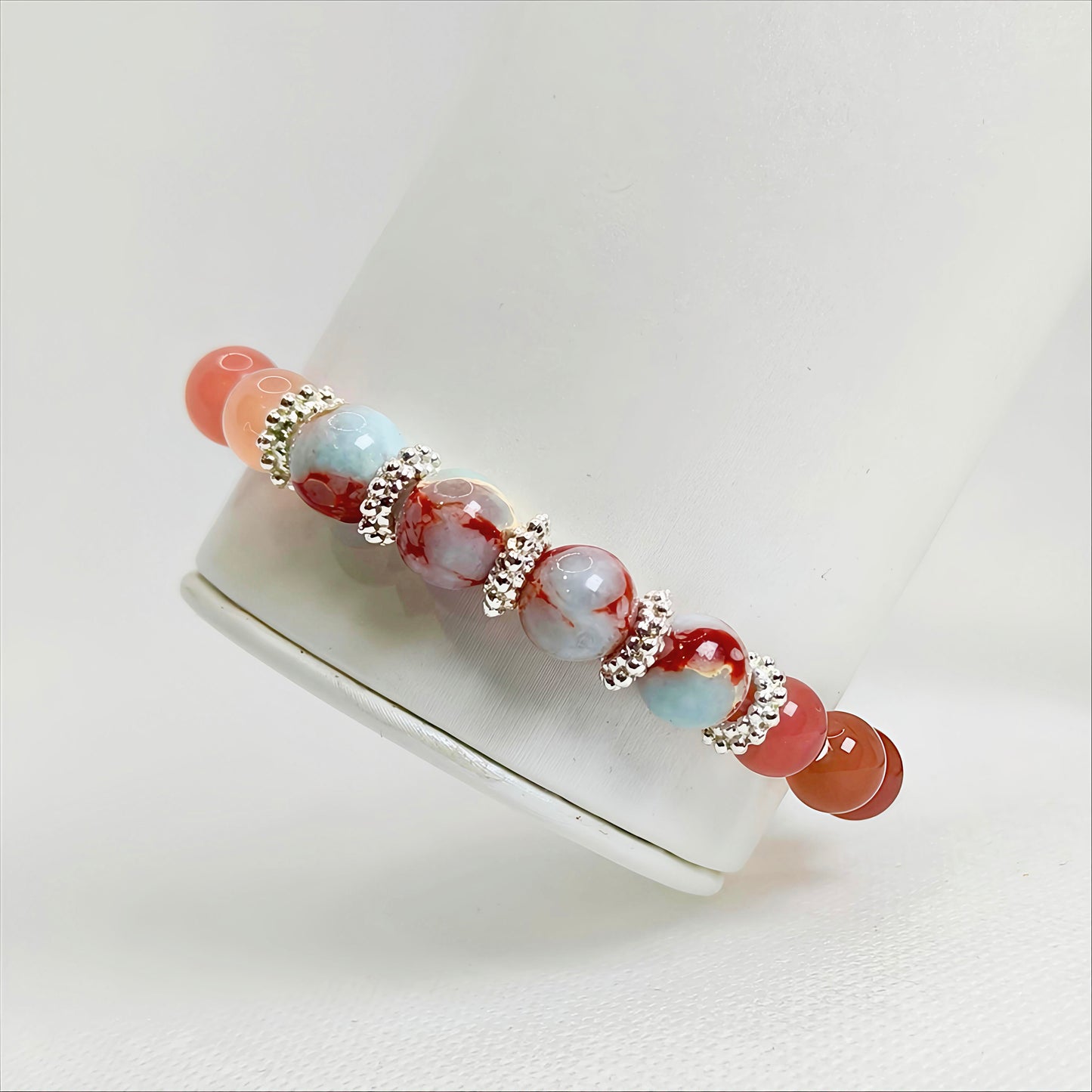 Miststone Ember | Yanyuan Agate Bracelet