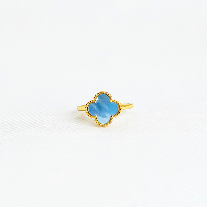 Celestial Clover | Gemstone Ring