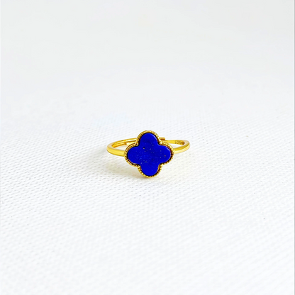 Celestial Clover | Gemstone Ring