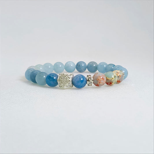 Mistblue Dawn | Morganite Bracelet