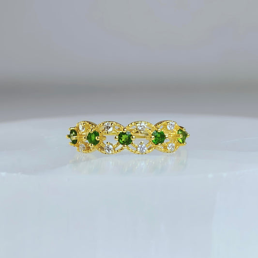 Everleaf | Diopside Vine Ring