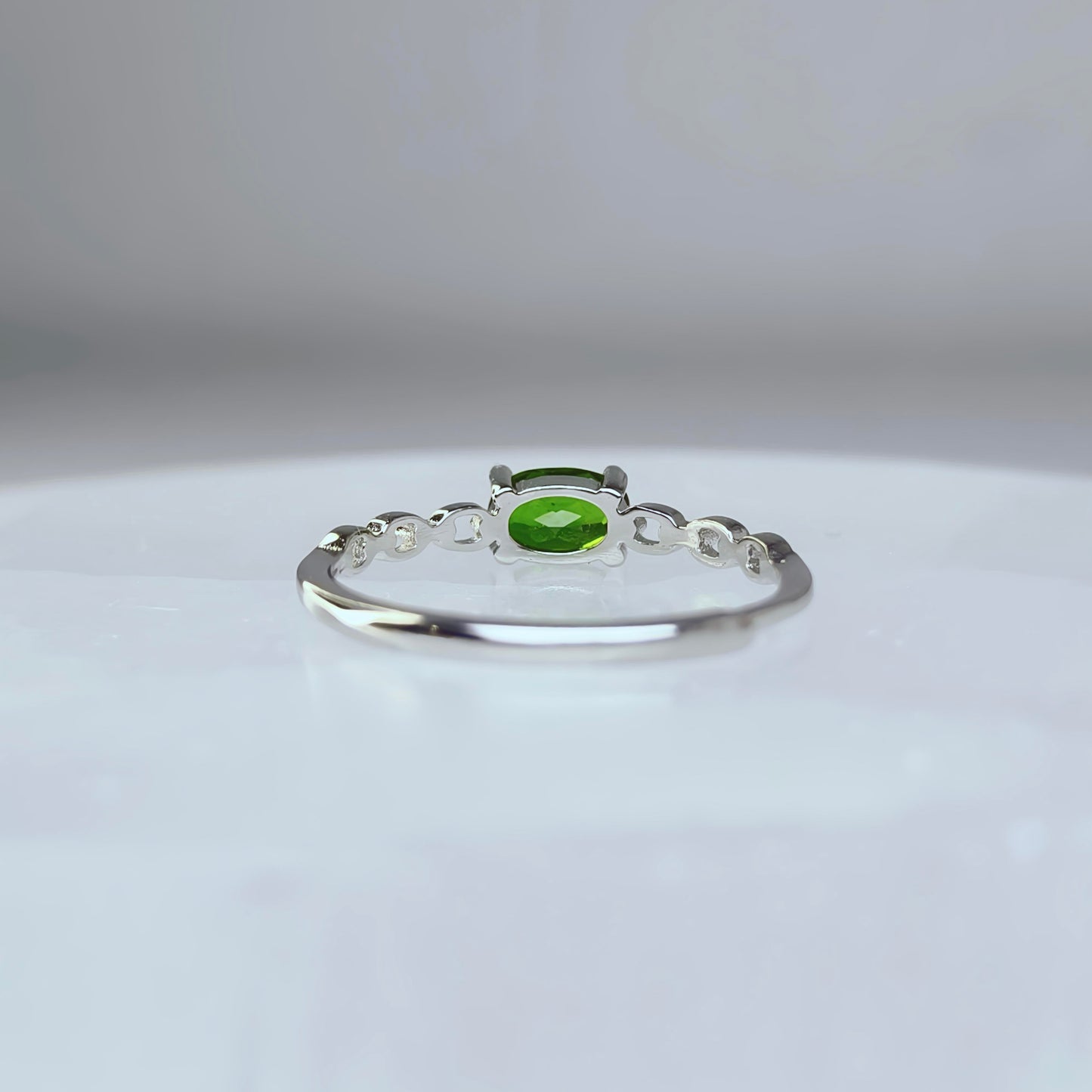 Forestlink | Diopside Solitaire Ring
