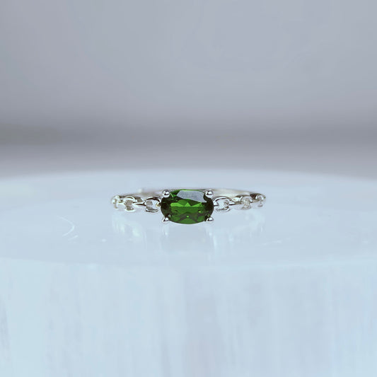 Forestlink | Diopside Solitaire Ring