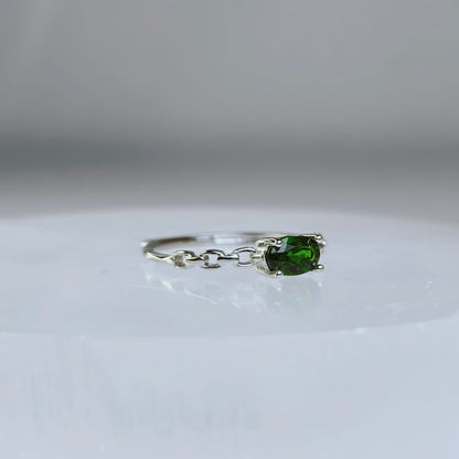 Forestlink | Diopside Solitaire Ring