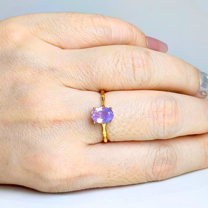 Lavender Willow | Amethyst Ring