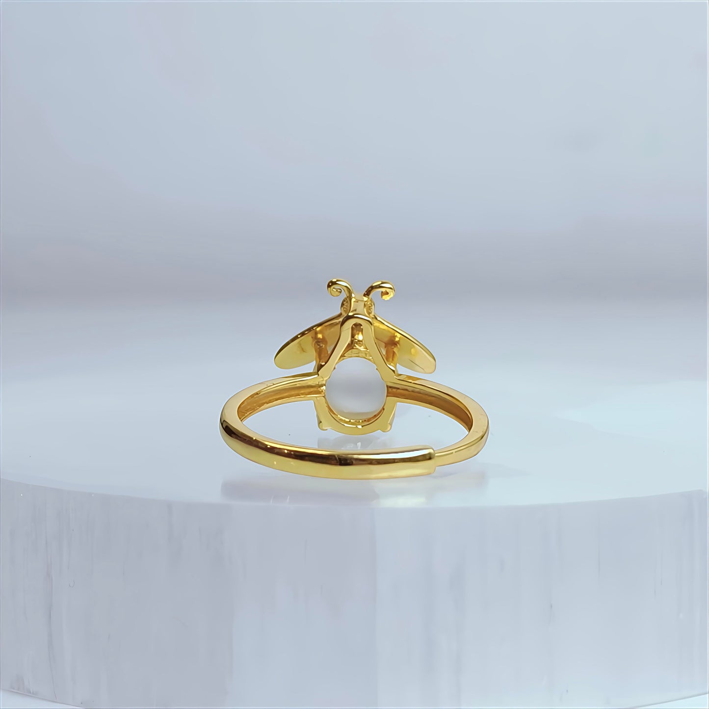 Firefly Glow | Moonstone Ring