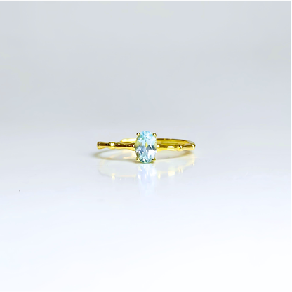 Willow Muse | Blue Topaz Ring