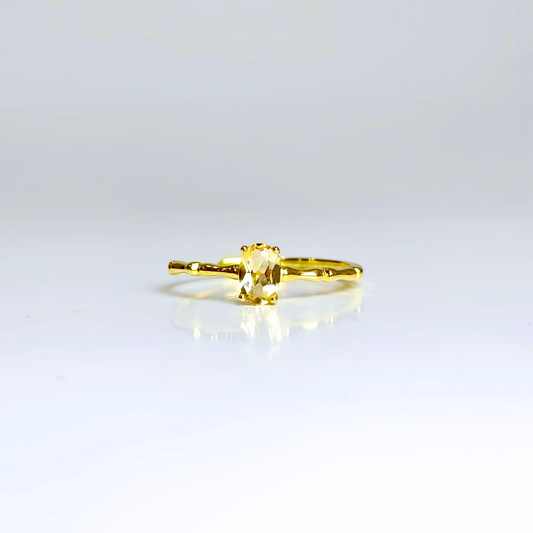 Willow Muse | Citrine Ring