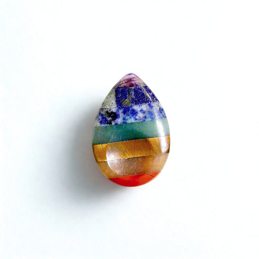 Chakra Balance | Mixed Crystal Worry Stone